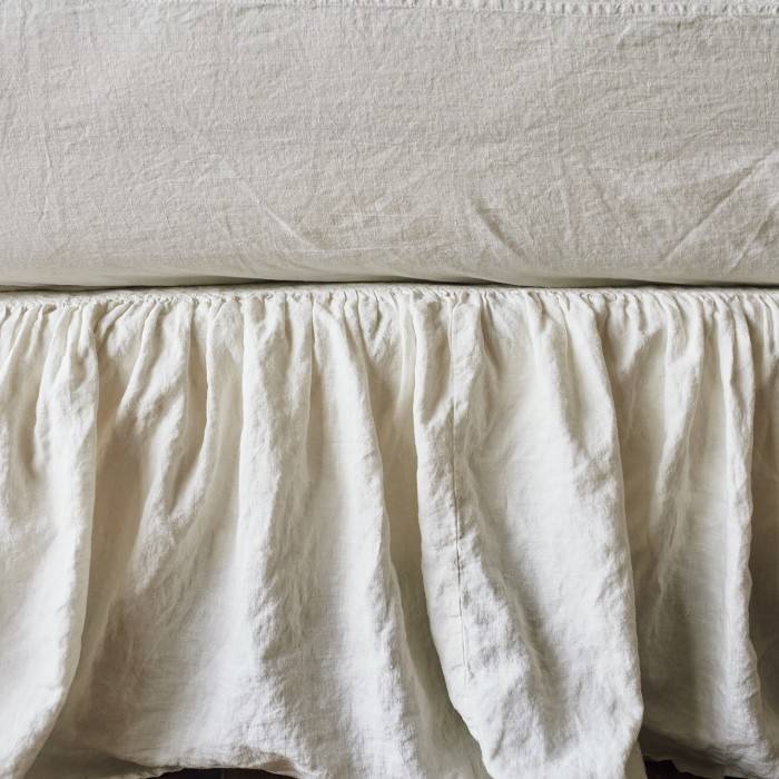 Linen bed skirt Len.Ok